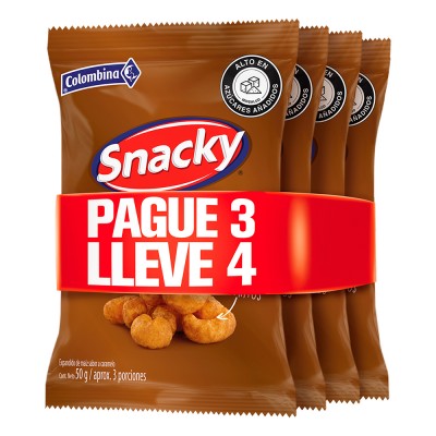 Of. Pasabocas SNACKY caramelo